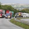 Manifestation contre la mise en place de l'&eacute;cotaxe dans le Finist&egrave;re, samedi 19 octobre 2013.&nbsp; ( MAXPPP)