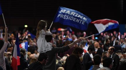 Présidentielles : Marine Le Pen charge Emmanuel Macron, "le visage de la finance" à Villepinte