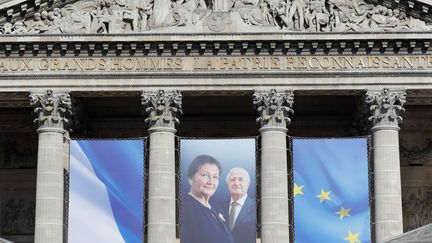 Simone Veil et son mari Antoine Veil vont entrer au Panthéon le 1er juillet 2018
 (THOMAS SAMSON / AFP)