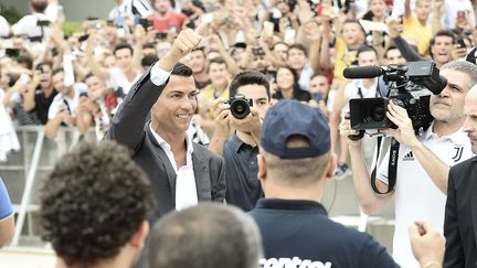 Cristiano Ronaldo, accueilli comme un prince à Turin (FLAVIO LO SCALZO/AGF/SIPA / FLAVIO LO SCALZO / AGF)