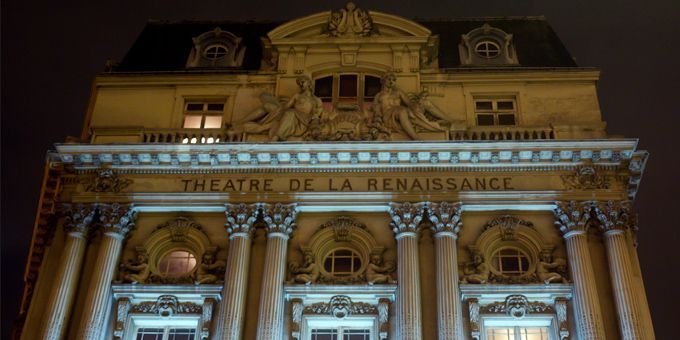 le Théâtre de la Renaissance à Paris
 (LOIC VENANCE/AFP)