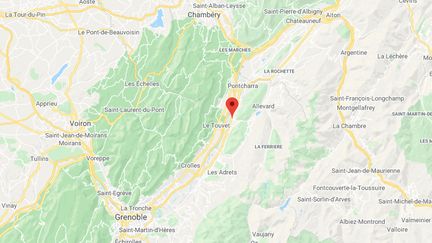 Cheylas dans le département de l'Isère (GOOGLE MAPS)