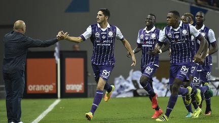 Toulouse a renvoyé le PSG dans les cordes (PASCAL PAVANI / AFP)