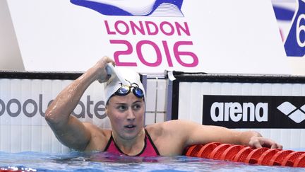 Charlotte Bonnet est en bonne position pour décrocher un podium sur 200m nage libre (STEPHANE KEMPINAIRE / STEPHANE KEMPINAIRE)