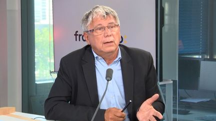 Eric Coqurel, le 14 septembre 2023 sur franceinfo. (FRANCEINFO / RADIO FRANCE)