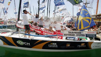 Toulon-Provence Méditerranée, vainqueur du Tour de France (PATRICK VALASSERIS / AFP)