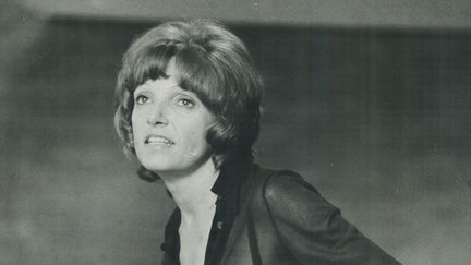 La chanteuse canadienne Monique Leyrac en 1972. (REG INNELL / TORONTO STAR)