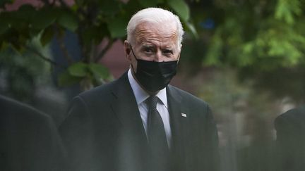 Le président Joe Biden à Washington le 29 août 2021. (ANDREW CABALLERO-REYNOLDS / AFP)