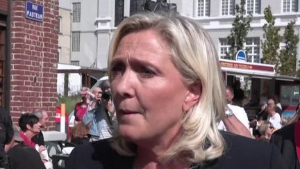 Marine Le Pen, dans son fief de Hénin-Beaumont (Pas-de-Calais), et Éric Zemmour, à&nbsp;Vinon-sur-Verdon&nbsp;(Var), ont fait leur rentrée politique, dimanche 11 septembre. (FRANCEINFO)