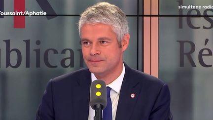 Laurent Wauquiez, le 13 septembre2017. (FRANCEINFO)