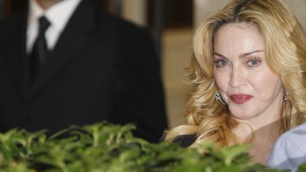 La chanteuse am&eacute;ricaine Madonna, le 21 ao&ucirc;t 2013, &agrave; Rome (Italie). (REMO CASILLI / REUTERS)