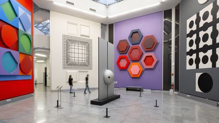 Fondation Vasarely, Aix-en-Provence, France, le 25 mai 2023. (MANUEL COHEN / AFP)