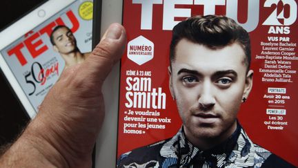 "T&ecirc;tu", l'unique magazine gay fran&ccedil;ais, a &eacute;t&eacute; plac&eacute; en liquidation judiciaire, le 23 juillet 2015. (MAXPPP)