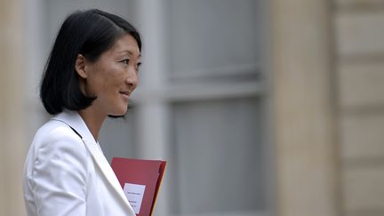 Fleur Pellerin sort de l'Elysée le 27 août 2014
 (FRED DUFOUR)