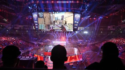 Le dernier Major sur Counter-Strike, à Berlin en 2019. (TOBIAS SCHWARZ / AFP)