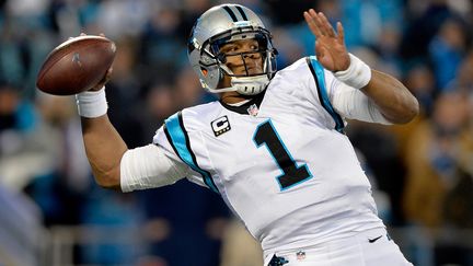 Le quarterback des Carolina Panthers est le MVP de la saison de NFL (GRANT HALVERSON / GETTY IMAGES NORTH AMERICA)