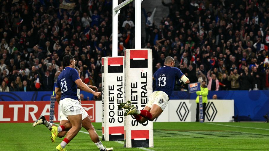 VIDEO. Six nations 2024 Le Garrec encore marqueur, première pour Léo