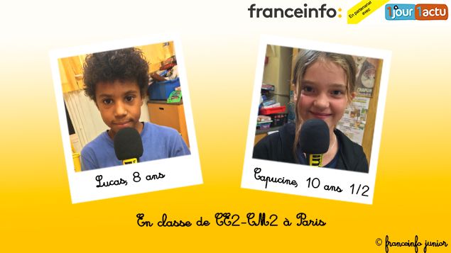 Lucas et Capucine, nos journalistes en herbe du jour, parlent du sexisme. (franceinfo junior)