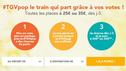 &nbsp; ("#TGVpop", le bon plan de l'été de la SNCF © SNCF)