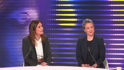 Le "8h30 franceinfo" de Marine Tondelier et Lucie Castets (RADIOFRANCE/FRANCEINFO)