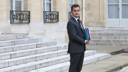 Le ministre de l'Action et des Comptes publics, Gérald Darmanin, à l'Elysée, le 5 décembre 2018. (LUDOVIC MARIN / AFP)