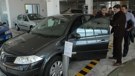 &nbsp; (Renault inaugurera ce lundi sa toute nouvelle usine d'Oran, symbole de la nouvelle coopération économique franco-algérienne, basée sur la co-production © Maxppp)