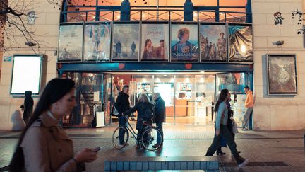 Un cinéma de Clermont-Ferrand le 29 décembre 2022 (ALINE MORCILLO / HANS LUCAS VIA AFP)