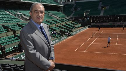 Le président de la FFT Jean Gachassin (MIGUEL MEDINA / AFP)