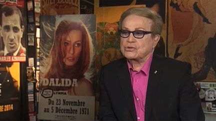 Orlando et le film "Dalida"
 (Capture d&#039;écran France 3/Culturebox)