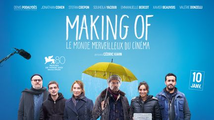 L'affiche de "Making of" de Cédric Kahn. Le 10 janvier 2024 au cinéma. (AD VITAM)