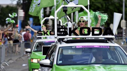 Skoda ne sera pas présent dans la caravane publicitaire du Tour de France cette année (?FRANCIS NICOLAS/MAXPPP / MAXPPP)