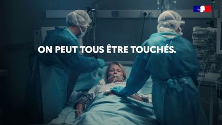 Capture d'écran du clip diffusé par le ministère des Solidarités et de la Santé. (MINISTERE DES SOLIDARITES ET DE LA SANTE)