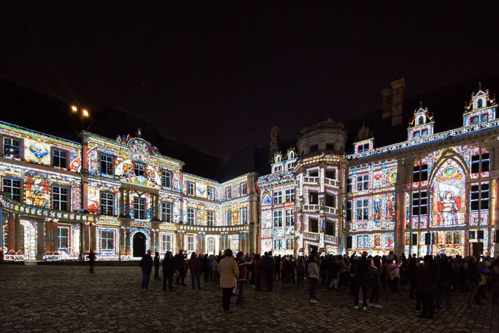 Son et lumière "Ainsi Blois vous est conté"
 (Château royal de Blois / @pashrash)