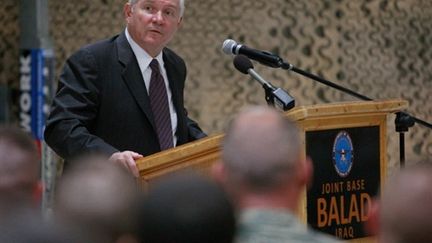 Robert Gates (AFP PHOTO/POOL/Scott Olson)