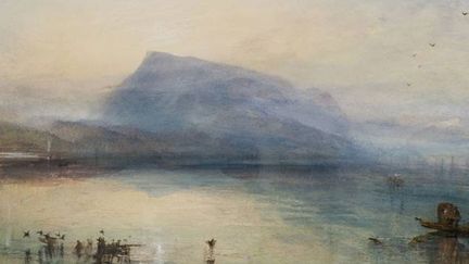 JMW Turner, The Blue Rigi (détail), 1841-42, Tate, legs Turner 1856
 (Tate)