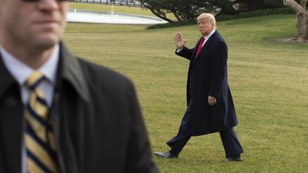 Donald Trump à la Maison Blanche, le 23 janvier 2020. (STEFANI REYNOLDS / CONSOLIDATED NEWS PHOTOS / PICTURE ALLIANCE / AFP)