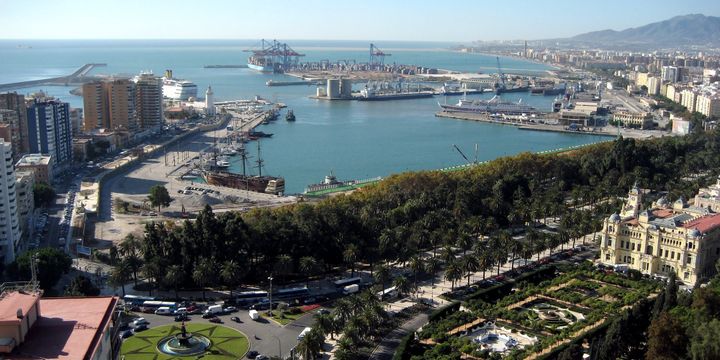 Malaga, la ville et le port.
 (Anthony PICORE/PHOTOPQR/LE REPUBLICAIN LORRAIN)