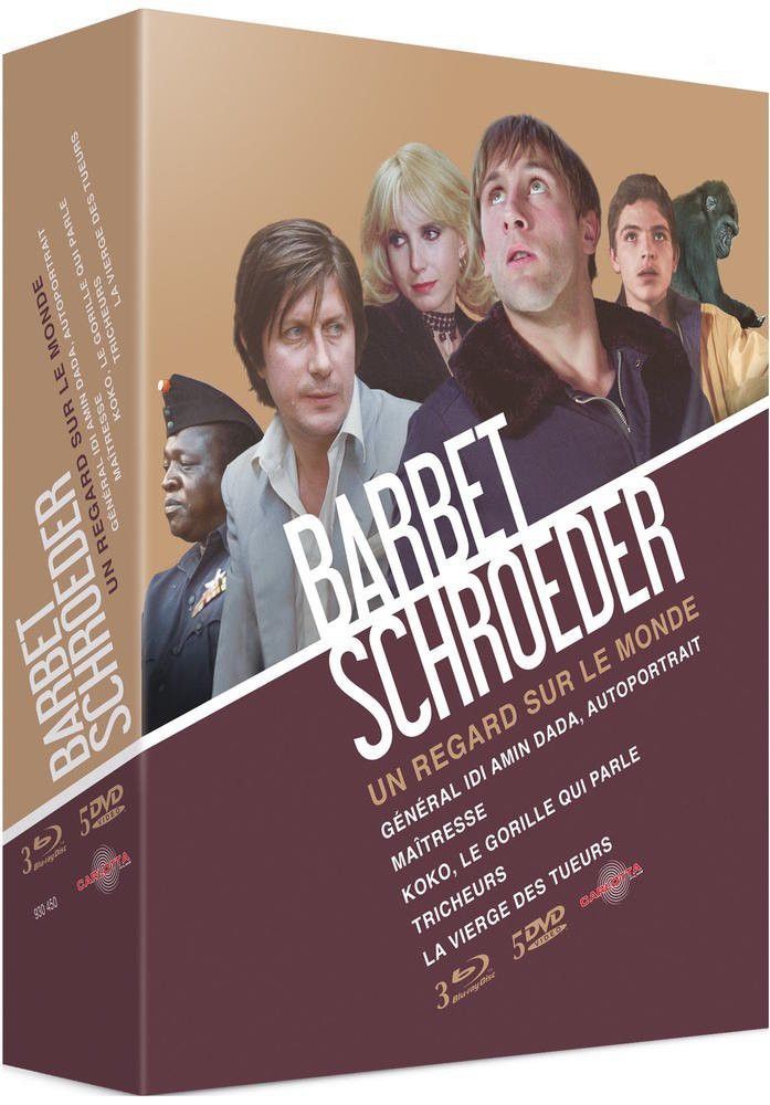 Coffret DVD/Blu-Ray Barbet Schroeder
 (Carlotta)