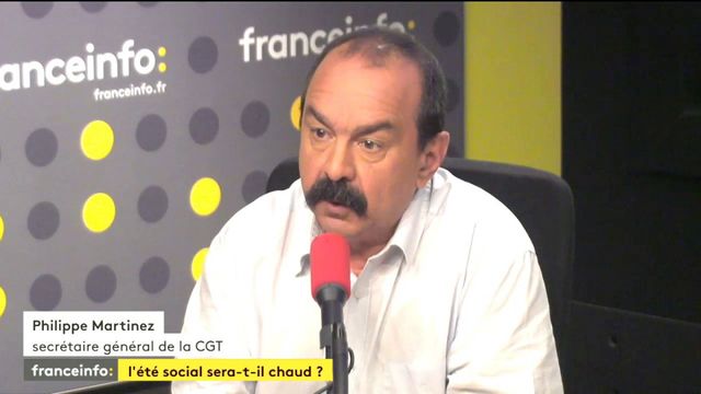 "Quand il n'y a pas de négociation il faut se faire entendre" Philippe Martinez (CGT)