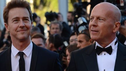 Edward Norton et Bruce Willis
 (AFP)