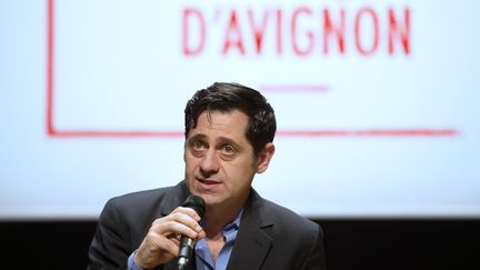 Olivier Py le 20 mars 2014 à Avignon.
 (Bertrand Langlois / AFP)