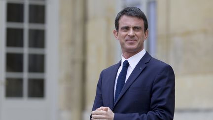 Le Premier ministre, Manuel Valls, &agrave; Paris, le 16 avril 2015. (KENZO TRIBOUILLARD / AFP)