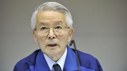 Le Président du conseil de Tepco, le 30 mars 2011 (AFP. Kazuhino Nogi)