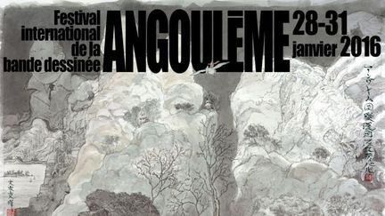 Affiche du Festival d'Angoulême 2016 , détail
