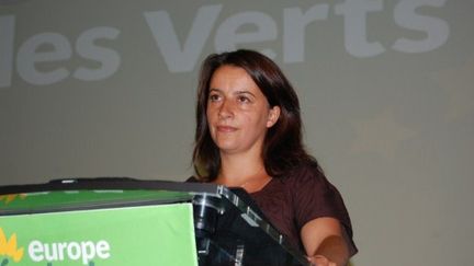 Cécile Duflot a fait valoir que les négociations avec le PS faisaient l'objet d'un "travail de bonne qualité". (Built-in,TTL / citizenside.com)