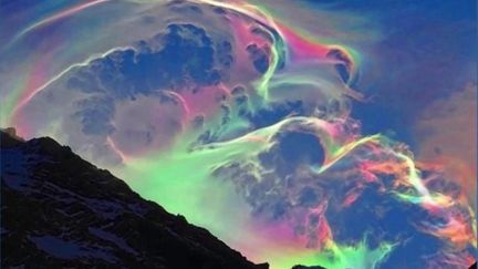 Météo : un nuage iridescent aperçu en Asie