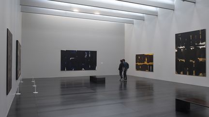 Une salle du musée Soulages de Rodez (15 mai 2019) (GERAULT GREGORY / HEMIS.FR / via AFP)