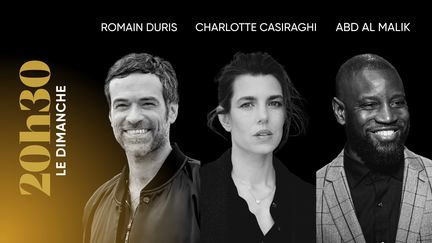 "20h30 le dimanche". Avec Romain Duris, Charlotte Casiraghi et Abd al Malik (20H30 LE DIMANCHE / FRANCE 2)