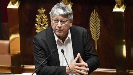 Eric Coquerel, le 12 octobre 2012, à l'Assemblée nationale. (BERTRAND GUAY / AFP)