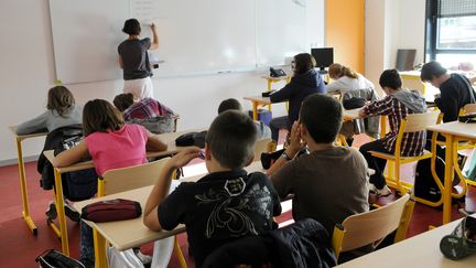 Un collège à Ligné (Loire-Atlantique).&nbsp; (ALAIN LE BOT / PHOTONONSTOP / AFP)